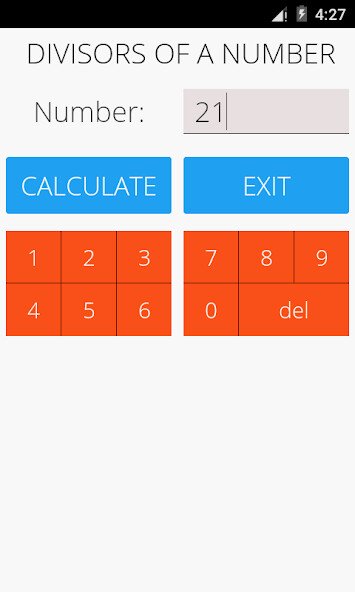 Play APK Divisors of a Number  and enjoy Divisors of a Number with UptoPlay an.Divisors