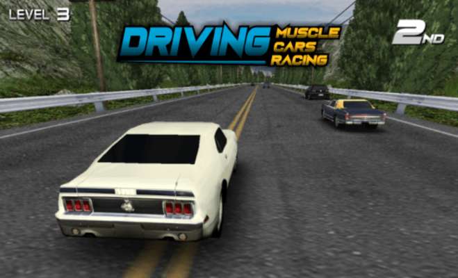 Play DRIVING Muscle Cars 3D 