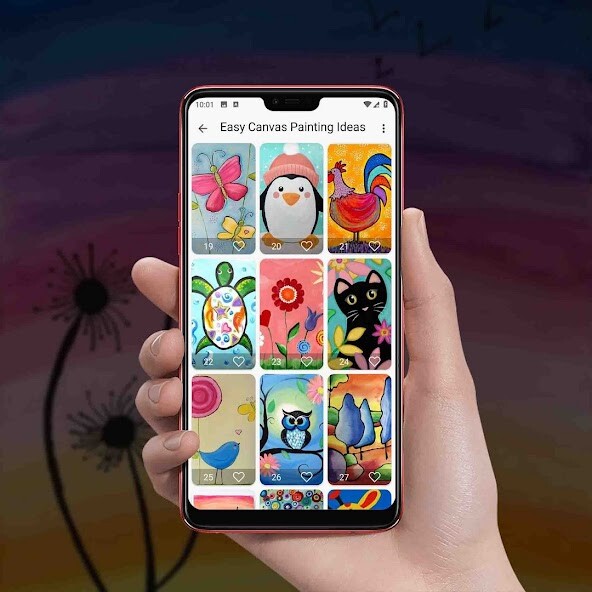 Play Easy Canvas Painting Ideas 