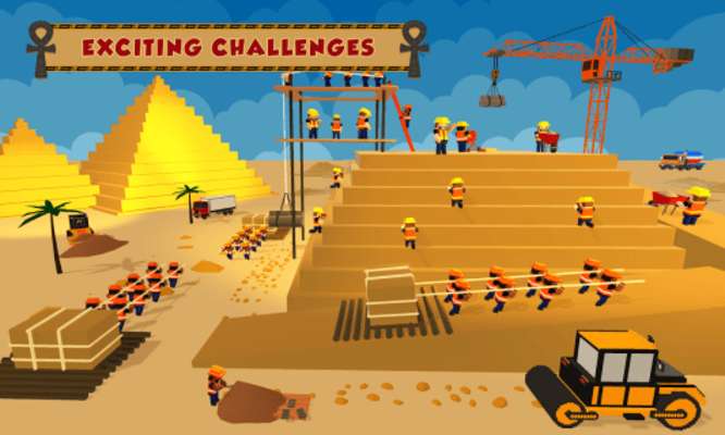 Play Egypt Pyramid Builder Games 
