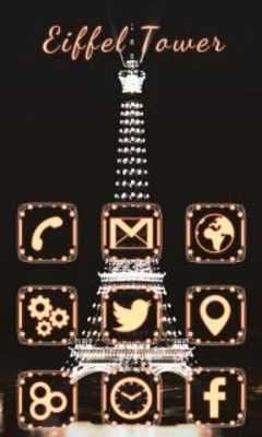 Play Eiffel Tower. GO Launcher EX Theme 