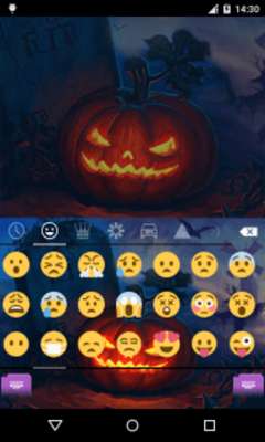 Play Emoji Keyboard-Pumpkin 
