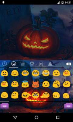 Play Emoji Keyboard-Pumpkin 