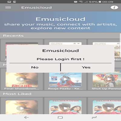 Play Emusicloud : Free Music Cloud Streaming Player 