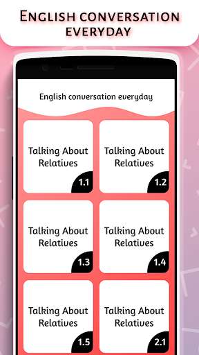 Play English conversation daily 