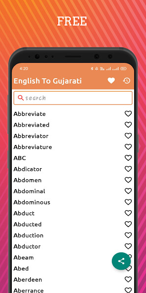 Play English to Gujarati Dictionary Play English to Gujarati Dictionary