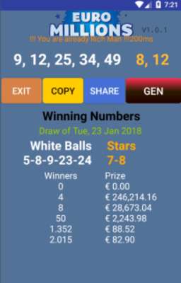 Play EuroMillions GEN 