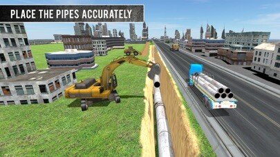 Play Excavator Crane Simulator 3D 