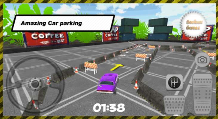 Play Extreme Purple Car Parking 