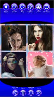 Play Feather Photo Collage 