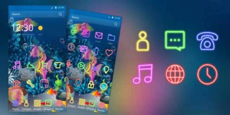 Play Fish Neon Underwater Gemstone 