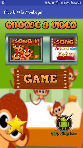 Play APK Five Little Monkeys Videos  and enjoy Five Little Monkeys Videos with UptoPlay com.AppKingdom.fivemonkeysvideos