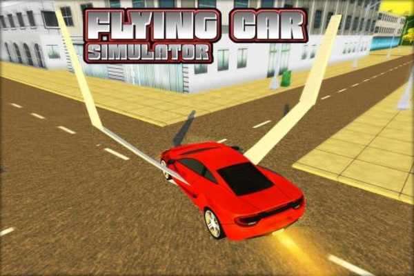 Play Flying Jet Car Simulator 3D 