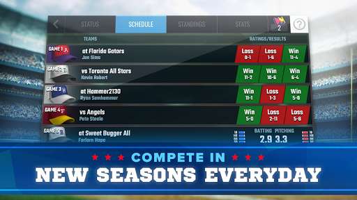 Play APK Franchise Baseball  and enjoy Franchise Baseball with UptoPlay com.atomic.android.baseball