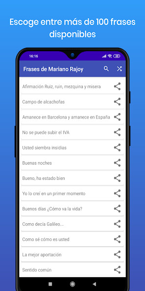 Play APK Frases de Mariano Rajoy  and enjoy Frases de Mariano Rajoy with UptoPlay com.guillefix.frasesdemarianorajoy