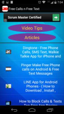 Play Free Calls & Texts Guide Play Free Calls & Texts Guide