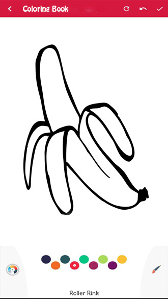 Play fruit coloring book Play fruit coloring book