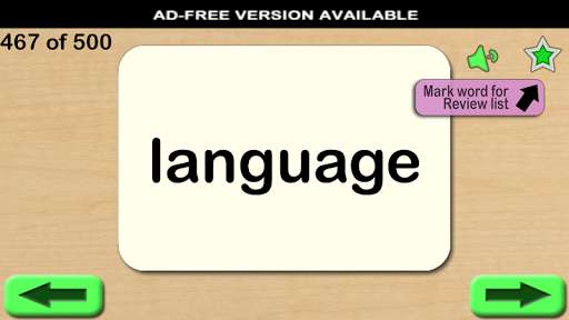 Play APK Fry Words (Free)  and enjoy Fry Words (Free) with UptoPlay com.november31.fry_words