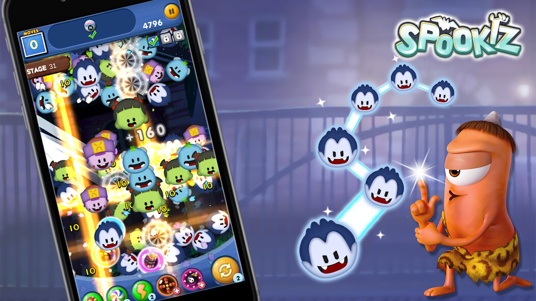 Play APK Funny Link Puzzle - Spookiz 2000  and enjoy Funny Link Puzzle - Spookiz 2000 with UptoPlay com.AuraStudio.SpookizLink