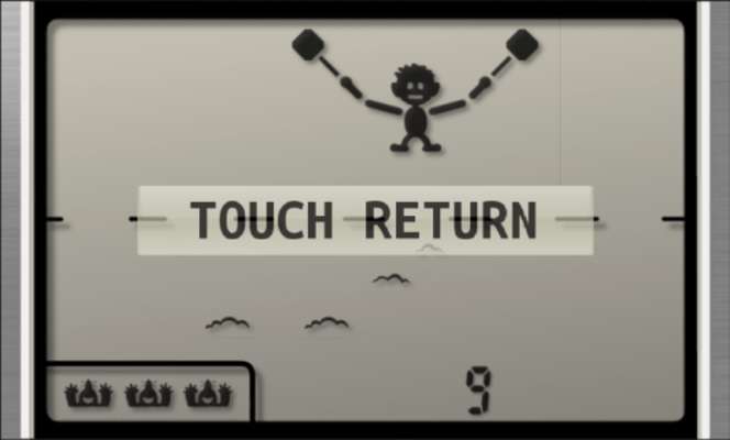 Play GAME&WATCH vermin 4 steps 