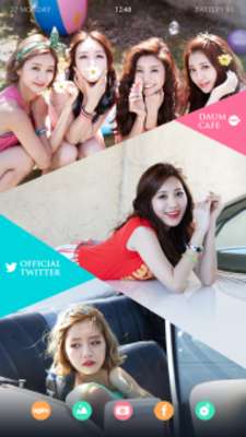 Play GIRL'S DAY Buzz Launcher Theme 