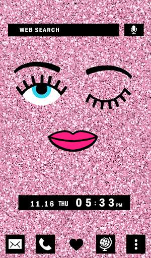 Play APK Glitter Wallpaper Brick Face Theme  and enjoy Glitter Wallpaper Brick Face Theme with UptoPlay jp.co.a_tm.android.plus_glitter_face
