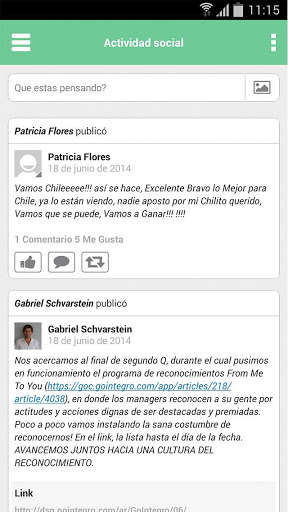 Play APK GOintegro Social  and enjoy GOintegro Social with UptoPlay com.gointegro