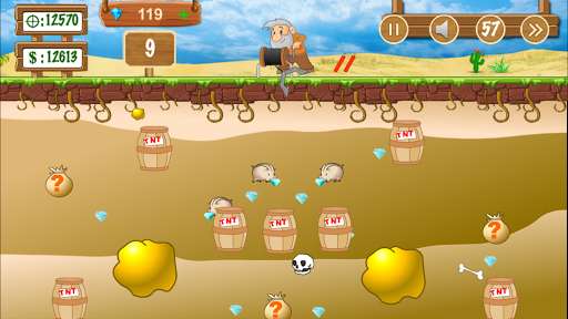 Play APK Gold Jewel Miner  and enjoy Gold Jewel Miner with UptoPlay com.sunflower.GoldJewelMiner