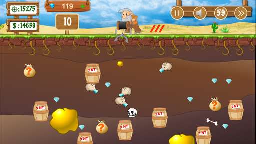 Play APK Gold Jewel Miner  and enjoy Gold Jewel Miner with UptoPlay com.sunflower.GoldJewelMiner