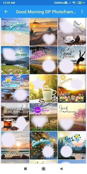 Play Good Morning Photo Frames 
