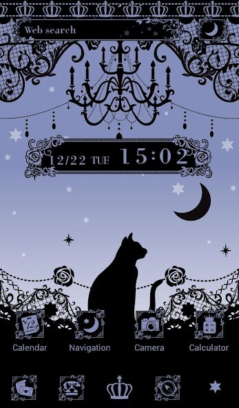 Play APK Gothic-Starry Sky, Black Cat-  and enjoy Gothic-Starry Sky, Black Cat- with UptoPlay jp.co.a_tm.android.plus_hoshizoratokuroneko