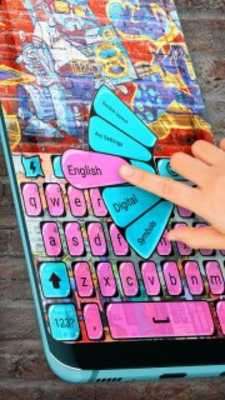 Play Graffiti color flash keyboard Play Graffiti color flash keyboard