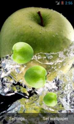 Play Green Apple Live Wallpaper 