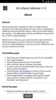 Play GS4 Lollipop Debloat (Root) 