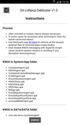 Play GS4 Lollipop Debloat (Root) 