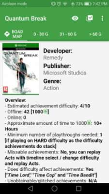 Play Guide for Xbox Achievements Pro 