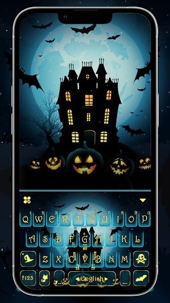 Play Halloween Ghost Keyboard Theme 