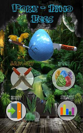 Play Hatching Poke Dino Eggs 