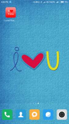 Play HD I love you wallpaper 