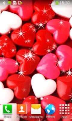 Play Hearts Live Wallpapers 