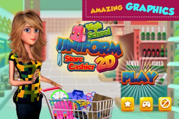 Play High School Uniform Store Cashier 