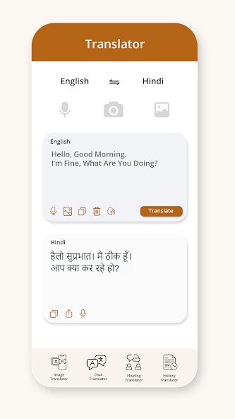 Play APK Hindi - English Translator  and enjoy Hindi - English Translator with UptoPlay com.suvorov.hi_en