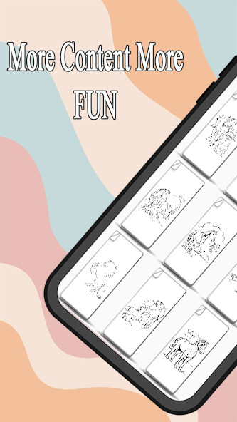 Play horse coloring book 