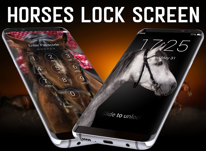 Play Horses Lock Screen 