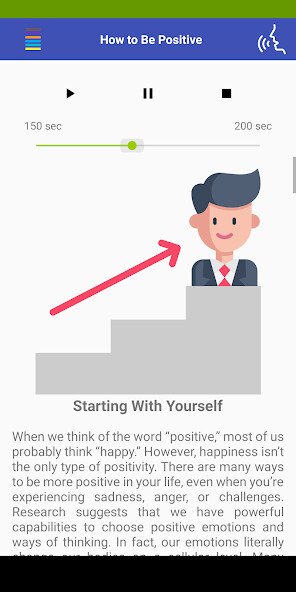 Play APK How to be Positive  and enjoy How to be Positive with UptoPlay com.afradadmedia.howtobepositive
