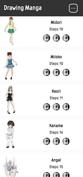 Play APK How To Draw MANGA  and enjoy How To Draw MANGA with UptoPlay click.kuromame.manga