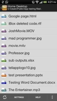 Play iBox: Remote File Access 
