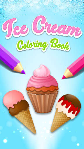 Play ice cream coloring book 