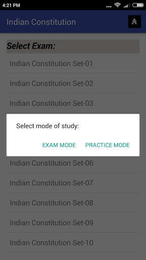 Play APK Indian Constitution Mock test  and enjoy Indian Constitution Mock test with UptoPlay ias.indian.constitution