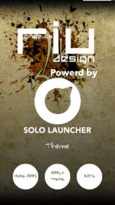 Play Ink Splash SOLO Launcher Theme Play Ink Splash SOLO Launcher Theme